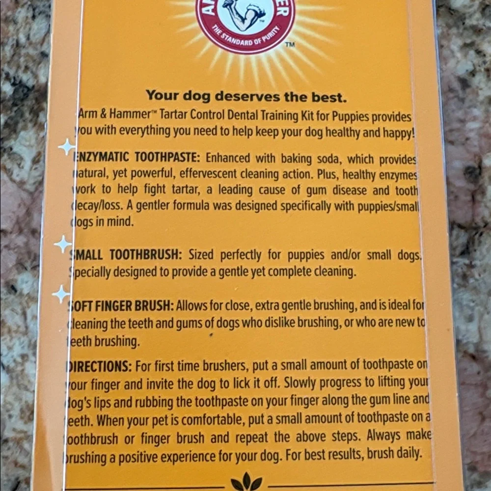 Arm & Hammer Dog Dental Care Kit